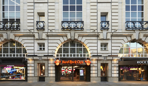 hard rock piccadilly circus exterior